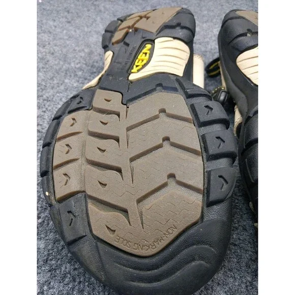 Keen Sandals Size 6 Washable Comfort Hiking Shoes Waterproof Tan/ Black - Picture 12 of 16